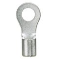 Panduit 18-14 AWG Non-Insulated Ring Terminal 3/8" Stud PK100, Max. Voltage: 2000V P14-38R-C